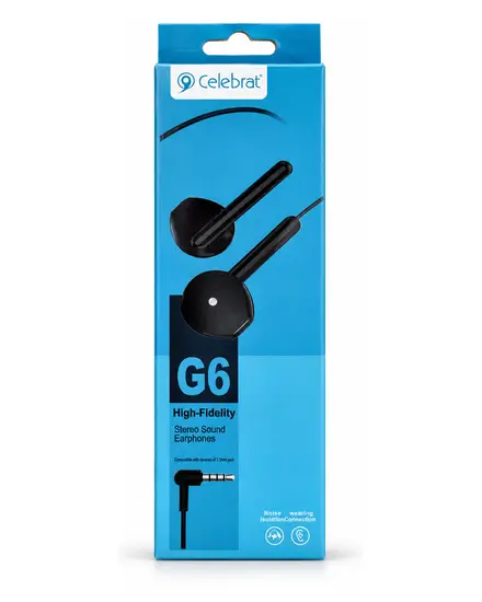 High-Fidelity Stereo Earphones Celebrat G6