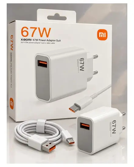 Power Adapter Suit 67W مع كابل Type-C