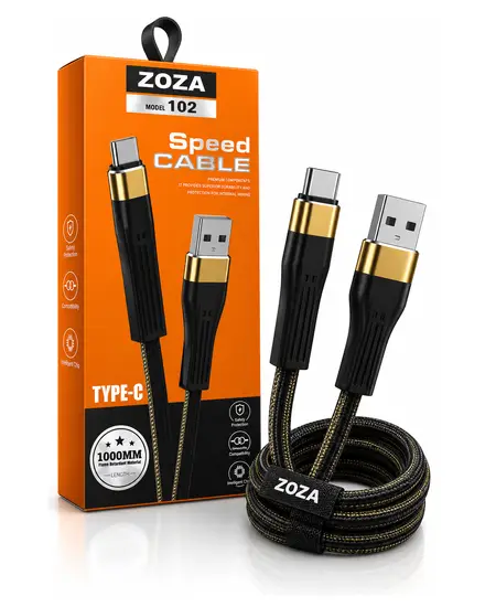 Speed Cable Type-C 1 متر Zoza