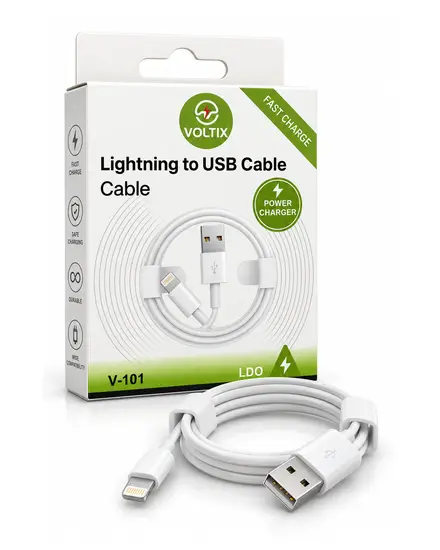 كابل Lightning إلى USB Voltix V-101