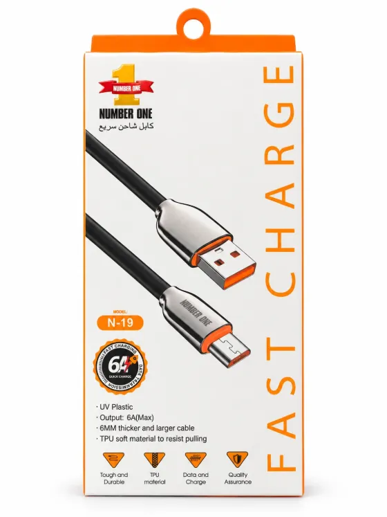 كابل Micro 6A Number One N-19